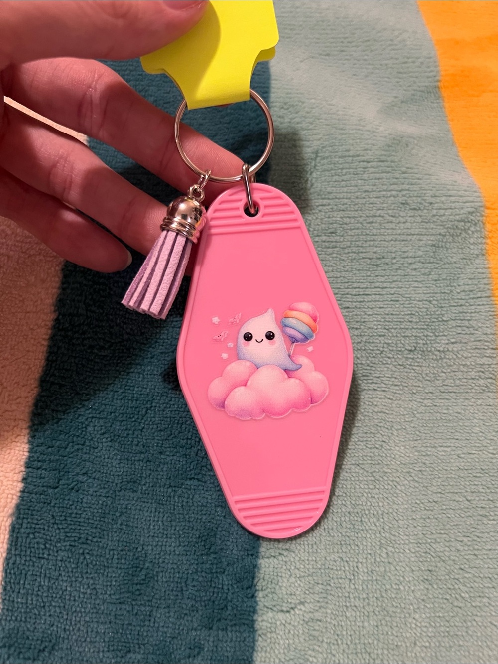 Cute Ghost Keychain 👻